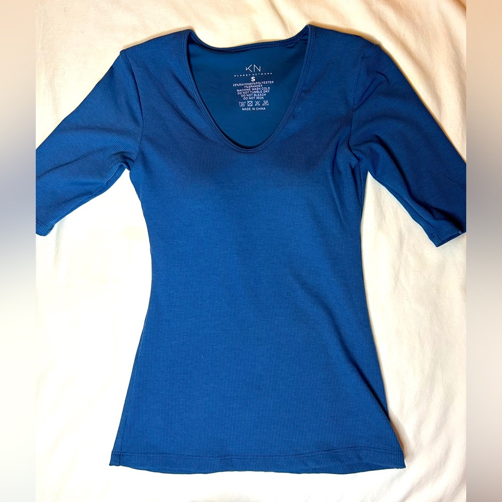 Klassy Network small quarter sleeve brami top